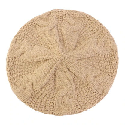 Ladies' Autumn Winter Knitted Berets European And American