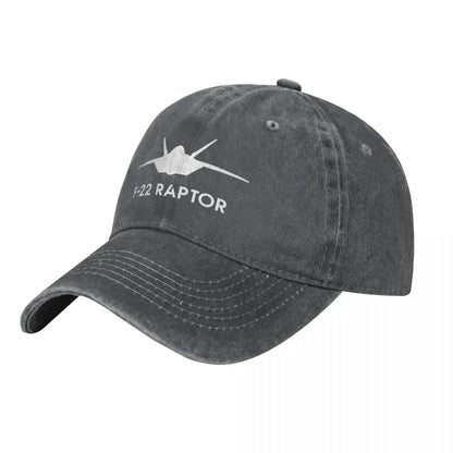 F-22 Fighter Fashion Baseball Cap Peaked  Men's Hat Women's