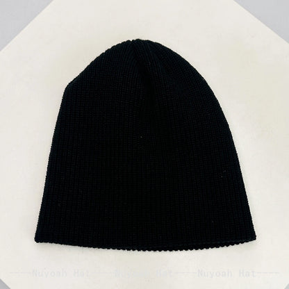 New Men Women Bandhnu Jacquard Number Letters Knitted Hats
