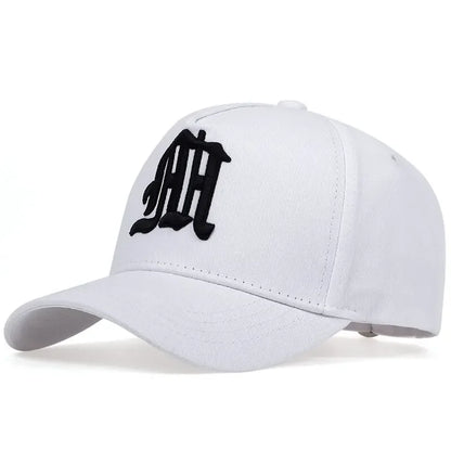 Fashion Gothic Letter M Embroidery Baseball Caps Autumn Outdoor Adjustable Casual Hats Sunscreen Hat Sports Cap