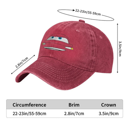 Cars Lightning Mcqueen Men Women Baseball Caps