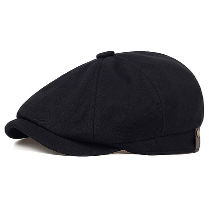 Retro Newsboy Caps Men Octagonal Hats British Painters Hats