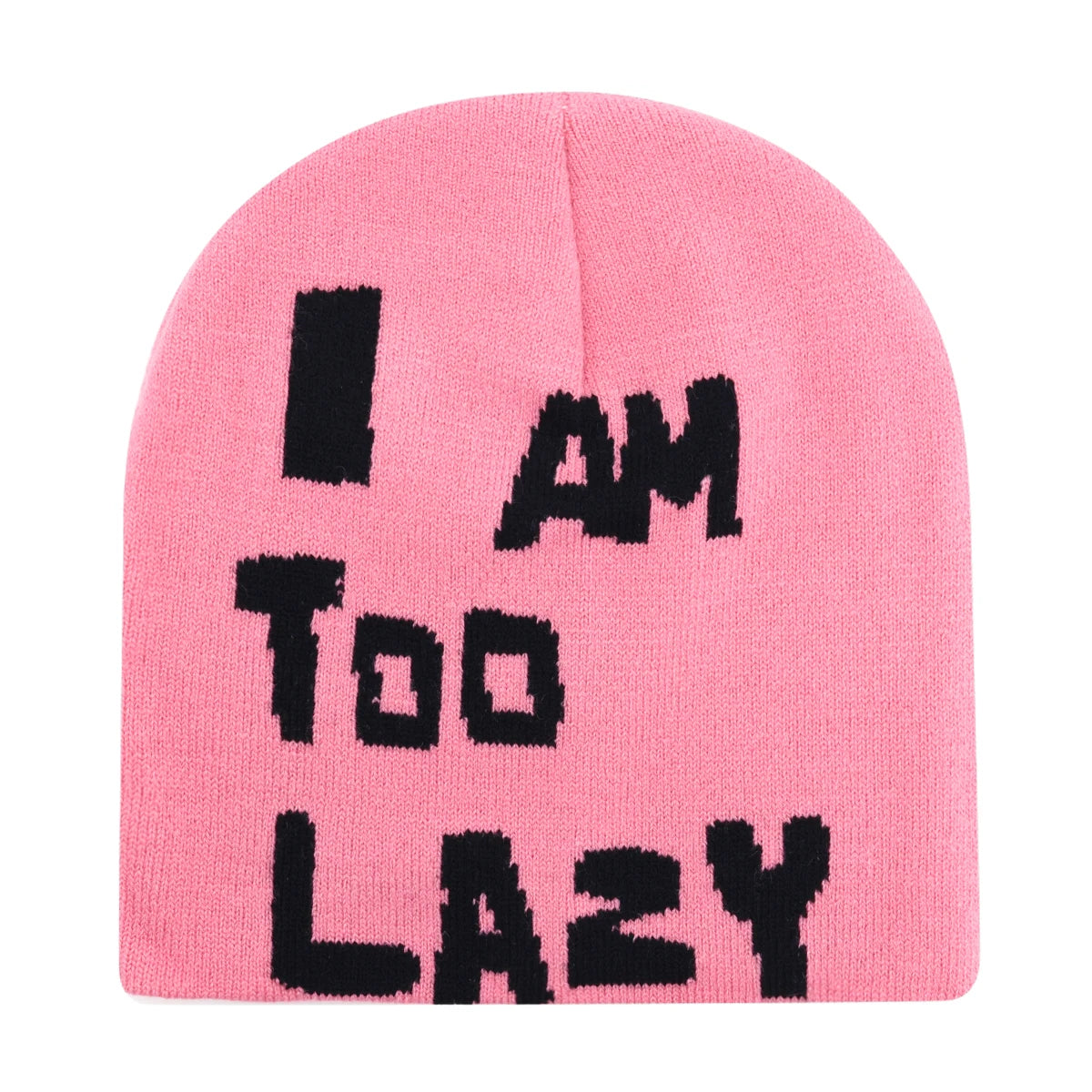 Y2k Letter Butter Knit Hats Skullies Beanies Autumn Winter Warm Hat