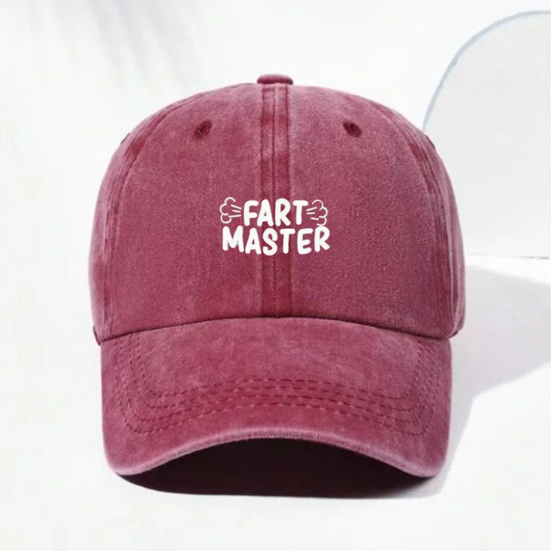 Washed Cotton Distressed Baseball Cap Adjustable