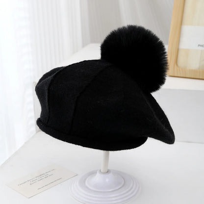 Foreign Trade Fashion Children's Knitted Beret Hat Autumn