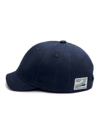 Short Brim Cotton Baseball Cap Men Women Casual Vintage Dad Hat
