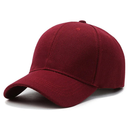 Unisex Cap Casual Plain Baseball Cap Adjustable Snapback Hats Hip Hop Cap Street Dad Hat