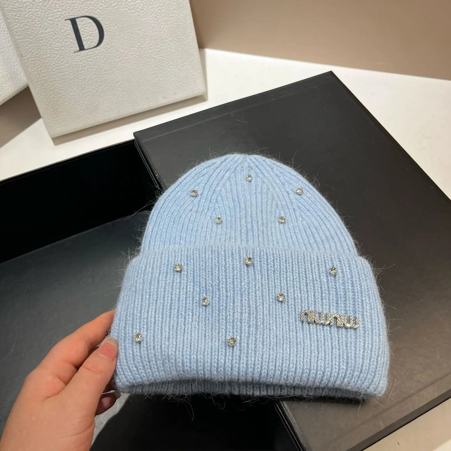Knitted Hat For Winter Cold Warmth Ear Protection Hat For Women
