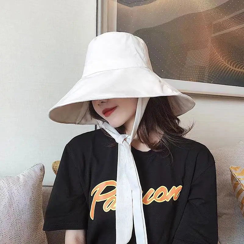 New Summer Spring Japanese Tie Bucket Hat