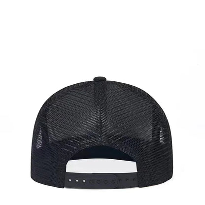 Unisex Dancer Fans Embroidery Hip Hop Hats Autumn Outdoor Adjustable Casual Sunscreen Hat