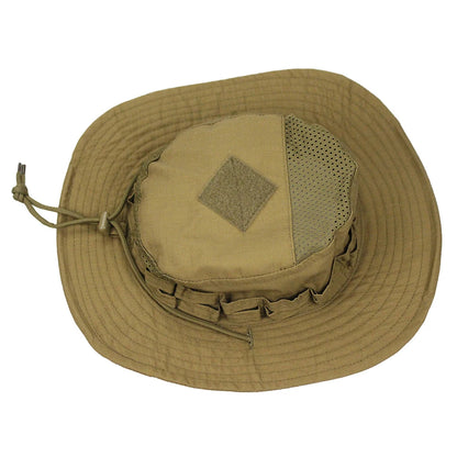 Camouflage Enthusiasts Square Pocket Camo Bonnie Cap US Bucket Benny Hats Fishing