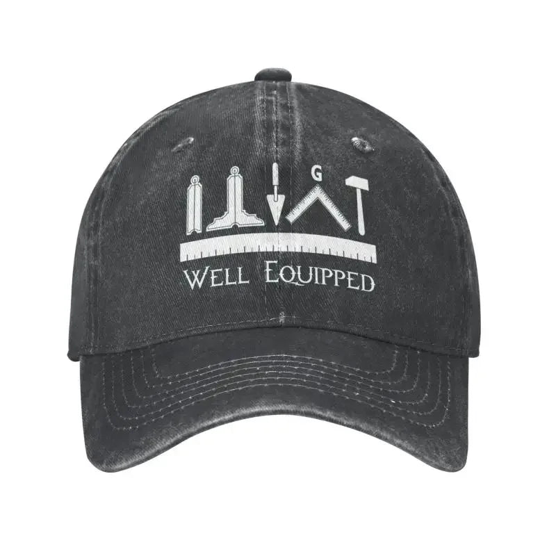 Personalized Cotton Masonic Freemason Baseball Cap for Men Women