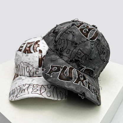 Unisex American Vintage Letter Personal Baseball Hats