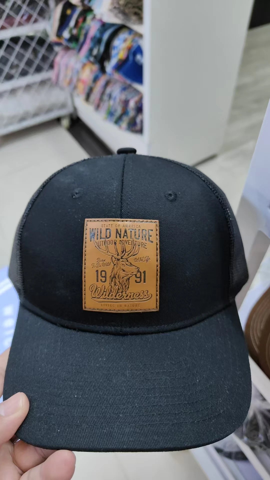 Summer Mesh Colorful camouflage Baseball Cap Women Men