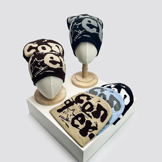 New Unisex European Style Letter Knitted Hats