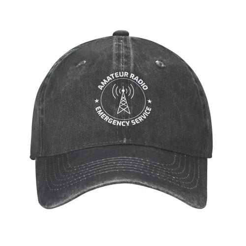 Amateur Ham Radio Grandpa Dad Operator Gift Baseball Cap
