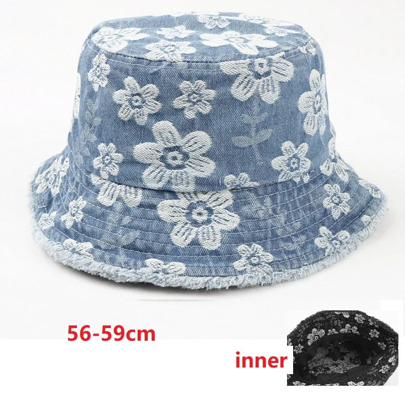 Washed Cotton Bucket Hat For Men Women Youth Teens Boys Girls