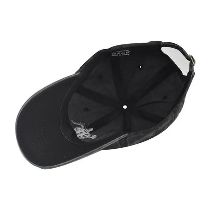 Spring And Summer Cotton Letter Print Casquette Baseball Cap