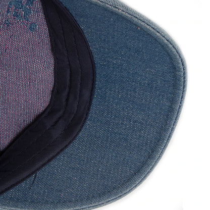 Spring Fashion Print Denim Women's Beret Summer