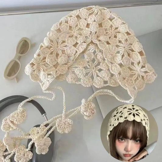 Knitted Hats Handmade Hollowed Knit Cap