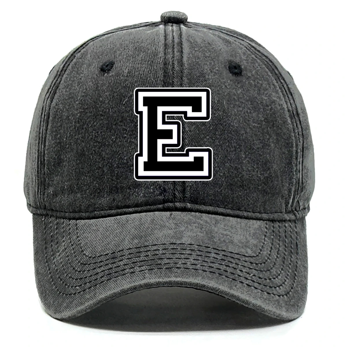 Popular Letters Print Baseball Caps Black Hat Gift Golf Dad Hat