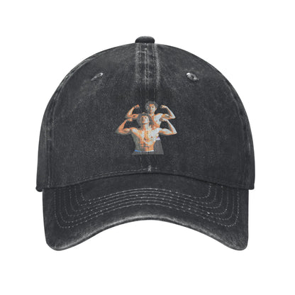 Heated Rivalry More Boy Kissing Washed Baseball Cap Y2k Retro