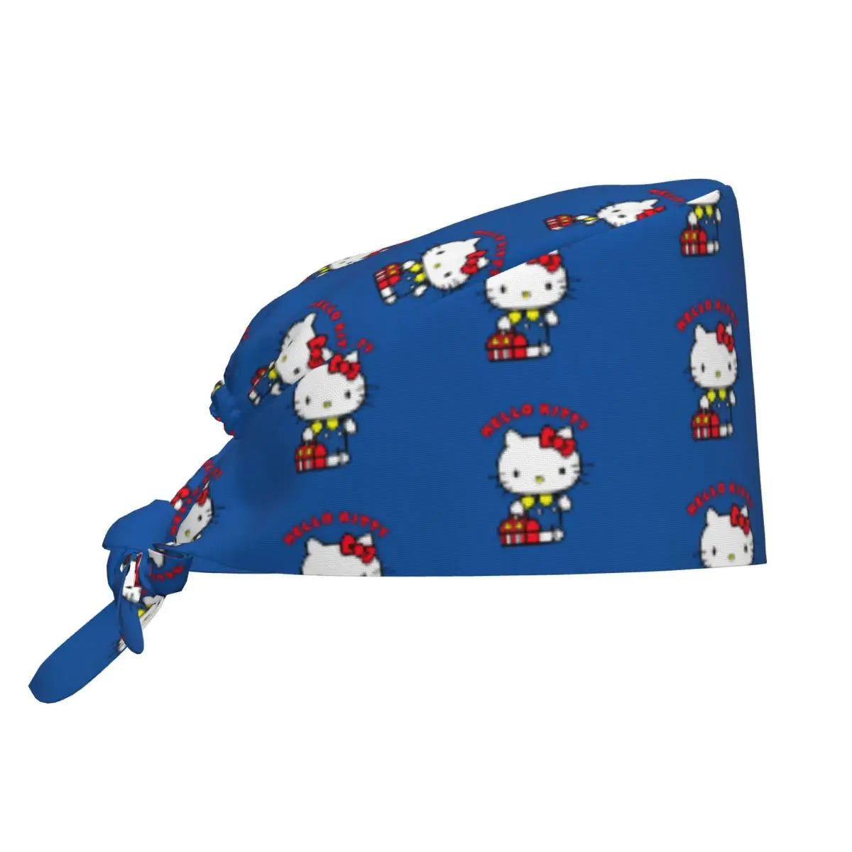 Custom Hello Kitty Medical Staff Scrubs Hat Women Men Cartoon Chara For Chef Hat