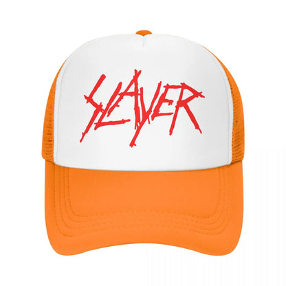 Slayers Logo Trucker Hats Men Women Fashion Dad Hat