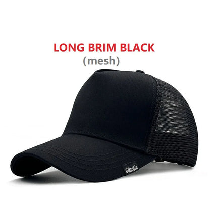 XXXL Men Women Baseball Cap Big Head Plus Size Summer Mesh Top Quality