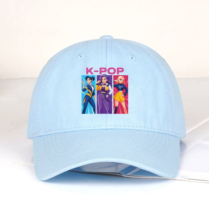 K-POP Girl Group Cartoon Baseball Cap Men Women