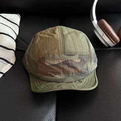 New Niche Camouflage Quick-Drying 5-Panel Camping Hats