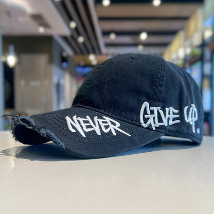 Trendy Washed Cotton Baseball Cap Adjustable