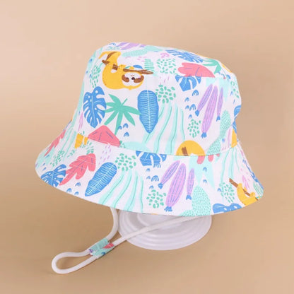Children Panama Hat Spring Summer Baby Fisherman Hat For Boys Girls Bucket Hats