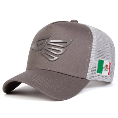 Unisex Mexican Eagle Label Baseball Net Caps Spring and Summer