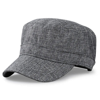 Oversize XXL Faux Linen Men Women Baseball Cap