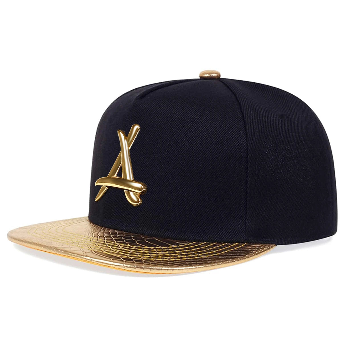 Unisex Personality A Letter Label Hip Hop Hats Spring Autumn Outdoor Adjustable Casual Baseball Caps