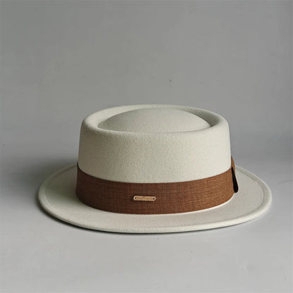 Autumn/Winter Fedora Hat For Women Soft Felt Hat - French Style Retro French