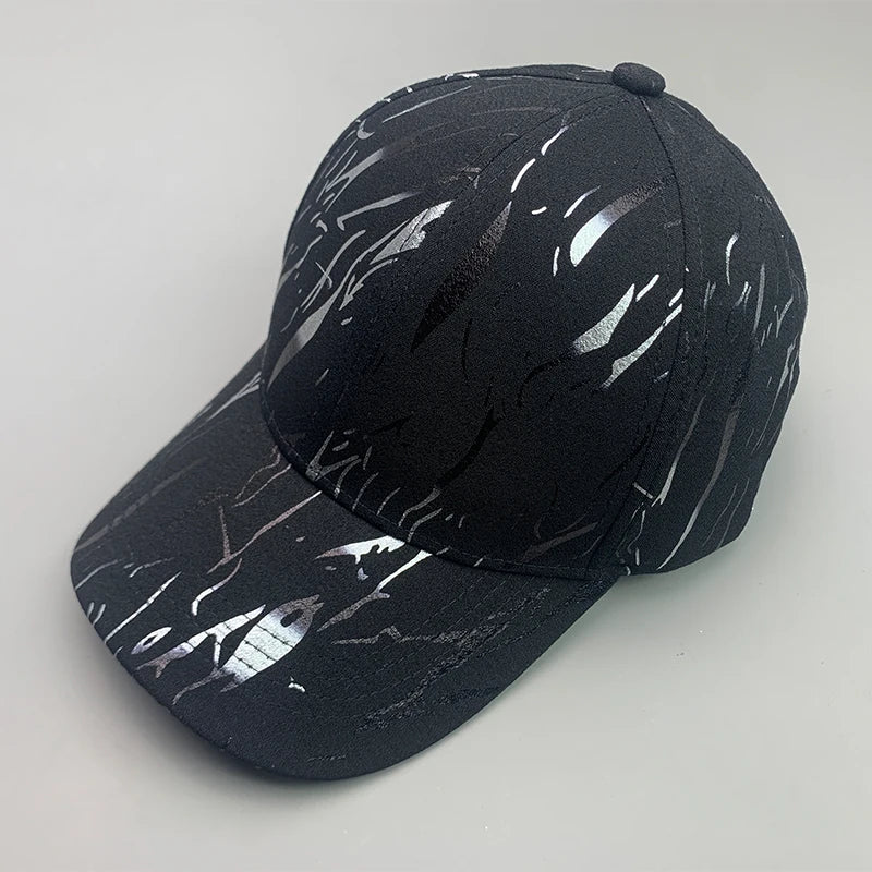 New Streetwear Kpop Striped Love Men Women Baseball Hats