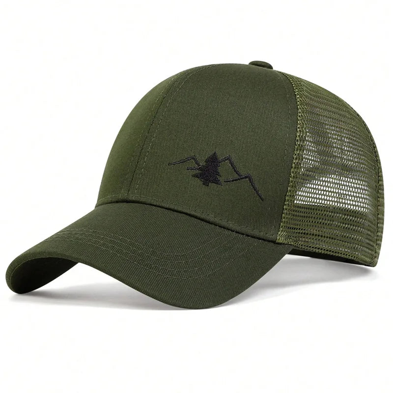 Spring and Summer Mesh Hats for Men and Women