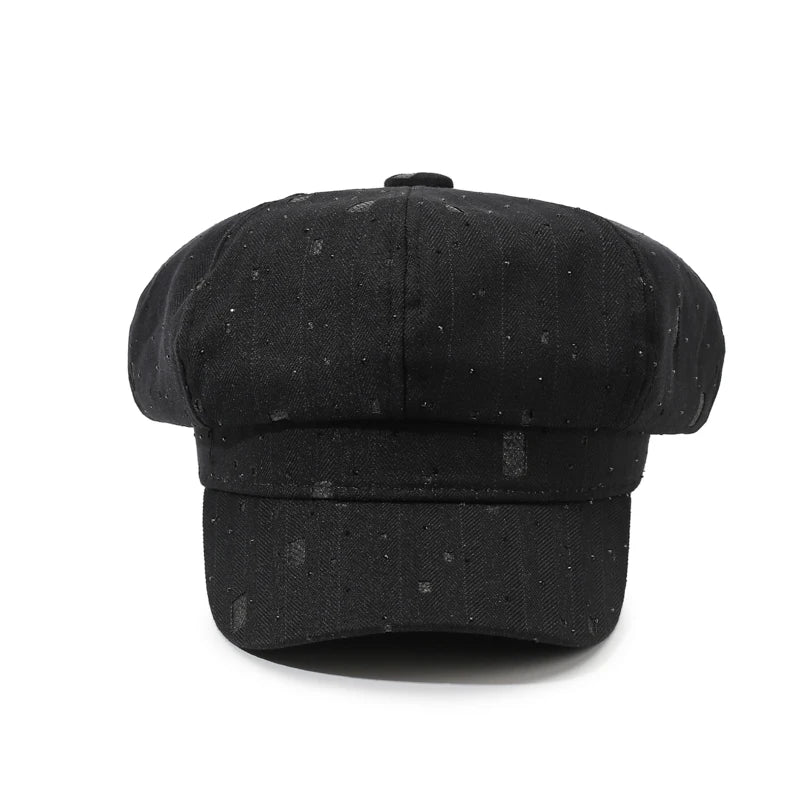 Women's Octagonal Beret For Spring And Autumn