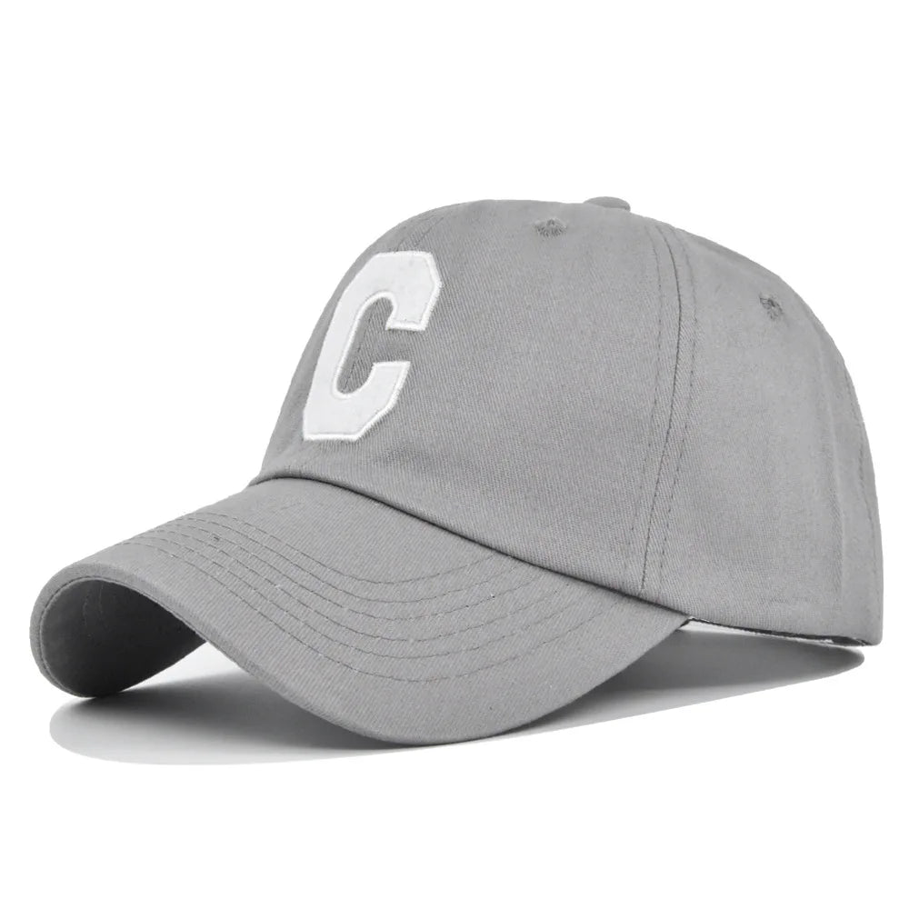 Fashion Baseball Cap Unisex C Letter Summer Sun Hat Women