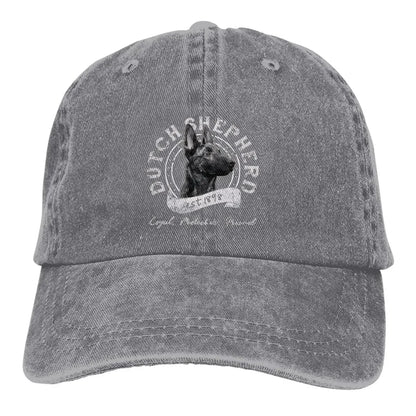 Dutch Shepherd Dog Breed Design Classic Baseball Cap Men Hats Women