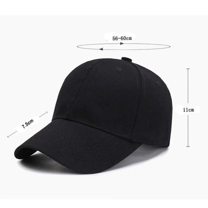 Baseball Caps Black for Mens Women Sports Cap