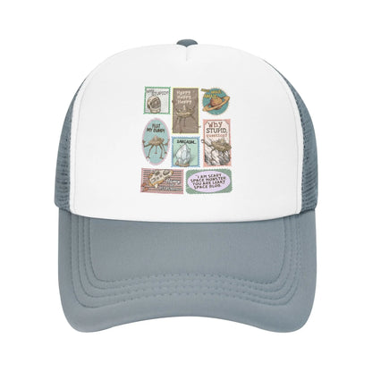 Project Hail Mary Stamps Mesh Baseball Caps Men Women Sport