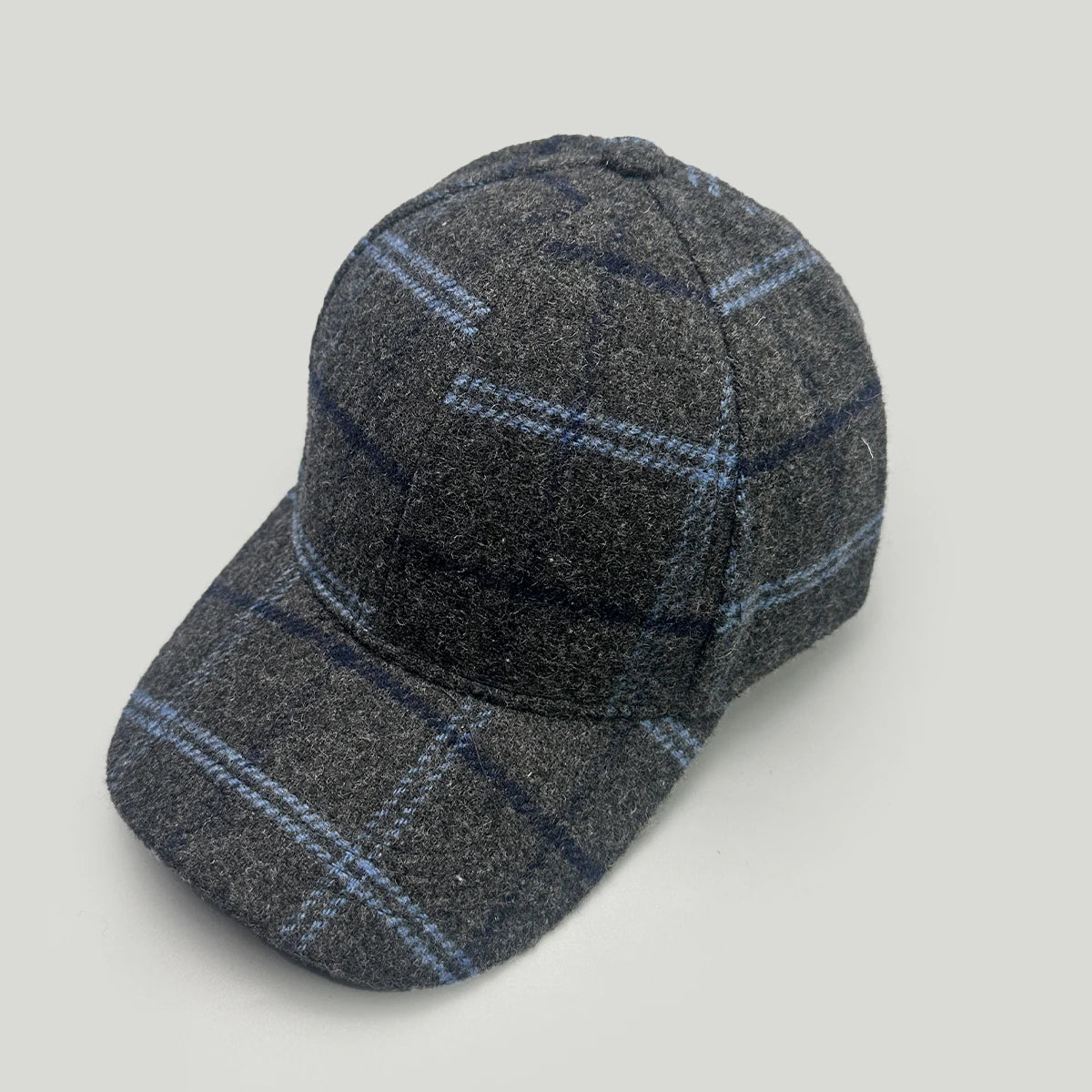 British Style Hardtop Retro Plaid Baseball Hats New Men Women
