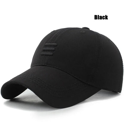 4 Colors Fashion Soft Top Baseball Cap Outdoor Sport Casual Cotton For Men and Women