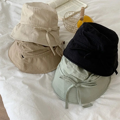 Summer Quick Dry Bucket Hats for Women