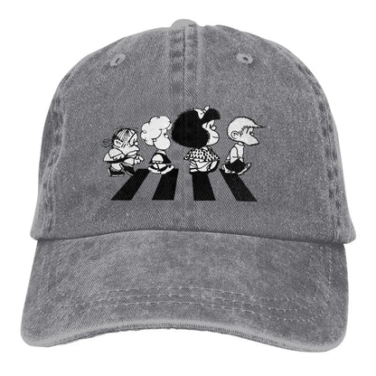 Her Friends Baseball Caps Peaked Cap Mafalda Cartoon Sun Shade Hats for Men