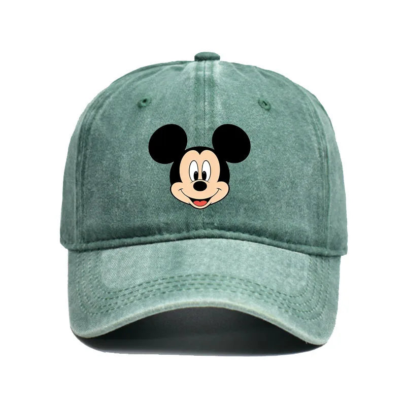 Unisex Mickey Mouse Print Kawaii Baseball Cap Wear Men Women Caps