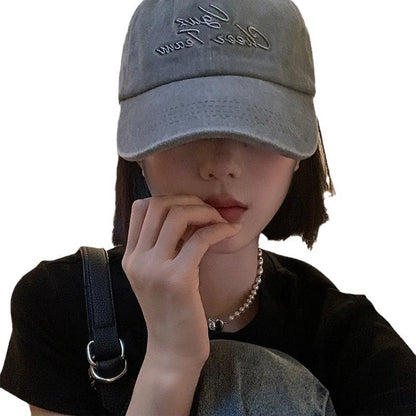 New Letter Embroidery Baseball Caps Breathable Adjustable
